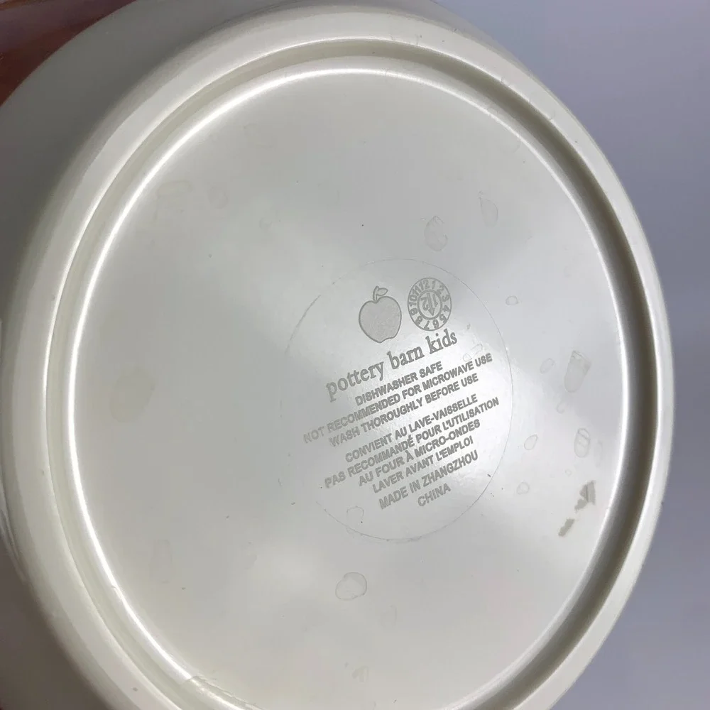 Pottery Barn Kids Im Thankful For My Friends‎ Thanksgiving Set of 2 Cups Turkey - Picture 11 of 16